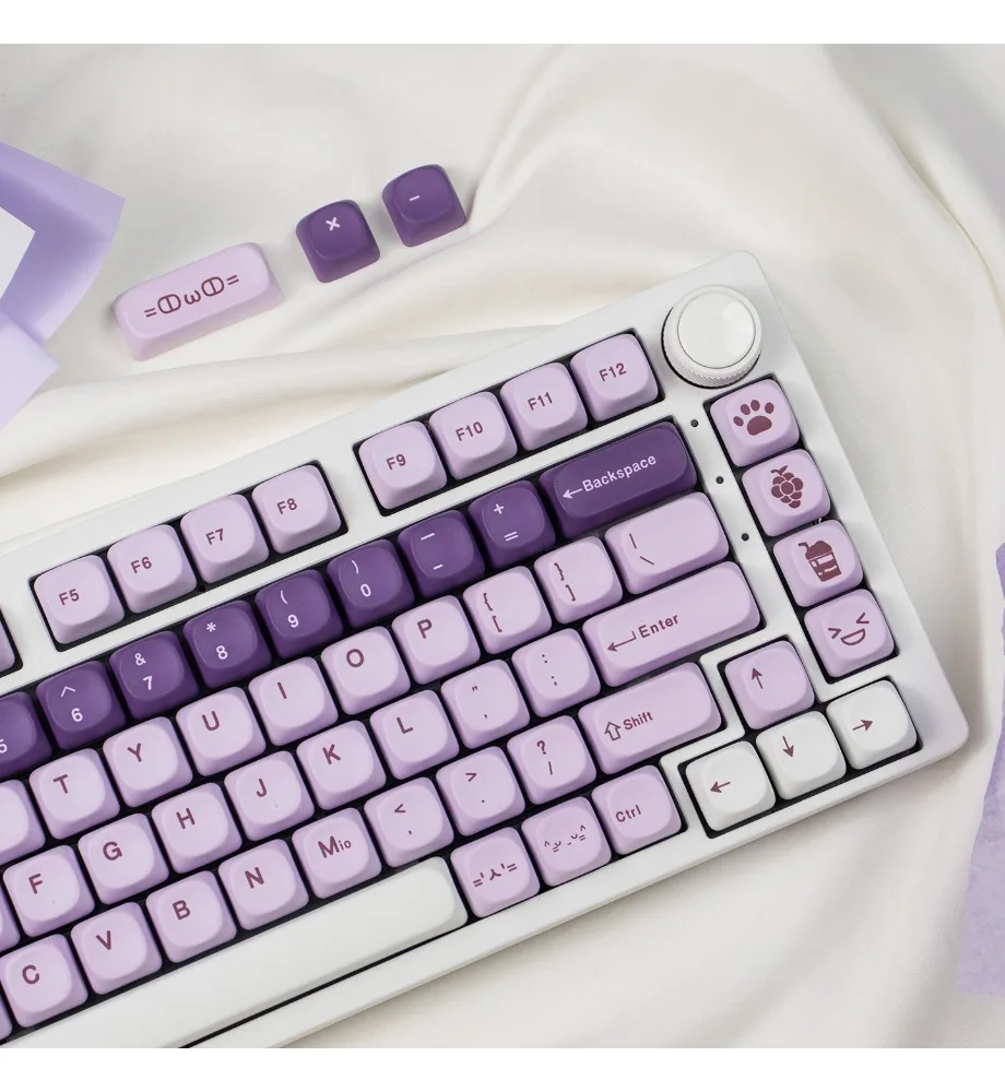 Teclas Personalizadas, Teclas PBT Sublimadas en Caliente, Aptas para Wooting/Mega Lion y otros teclados tipo grape shake