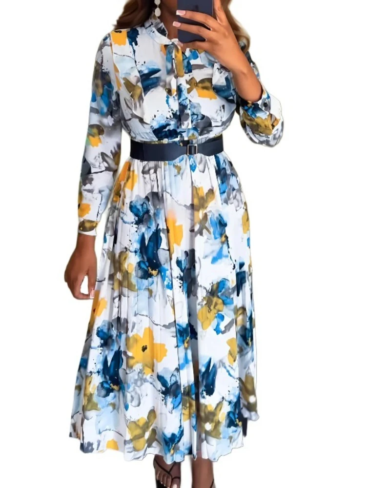 

Elegant African Dresses For Women 2025 New Africa Clothing Turkey Wedding Party Long Sleeve Dress Dashiki Ankara Print Outfit