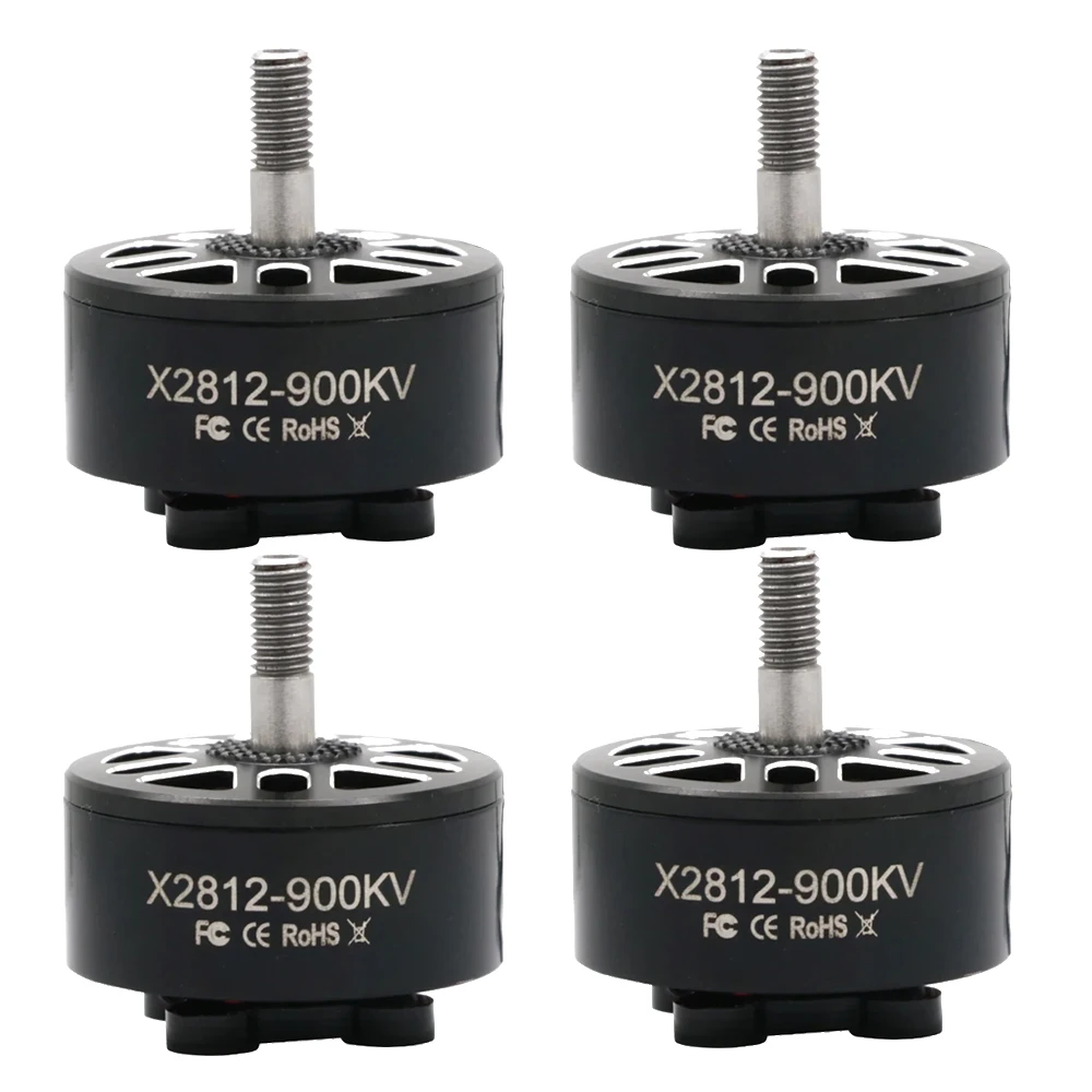 4pcs/lot Angel X2812 2812 KV900/ KV1115 2-6S High Torque Brushless Motor M5 Shaft For Aircraft/ Multicopter/ 7\