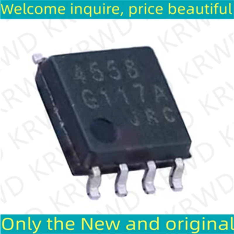 30 peças 4558 novo e original chip ic NJM4558M-TE1 njm4558m njm4558 sop8