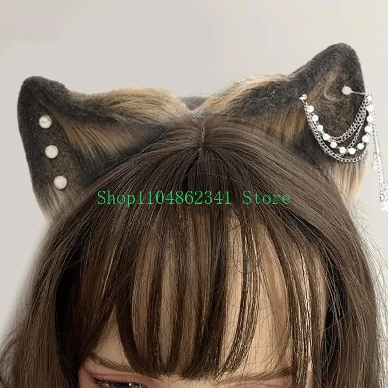 5ASD OEORS BAND SAN-BOUR LE TOUJOURS POUR LES FILLES DOURS DOURS LES FIMÉRES, HALLOWEEN PARTY DOSY COSPlay Hair Accessoires