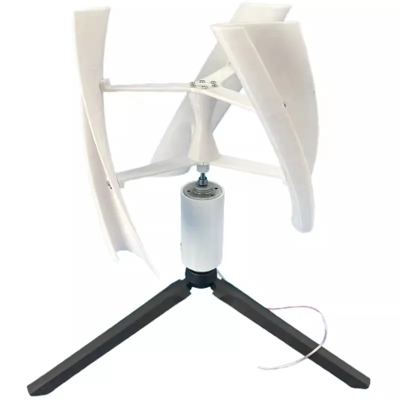 

3D printing PAL material micro wind turbine vertical axis brushless DC generator wind solar complementary