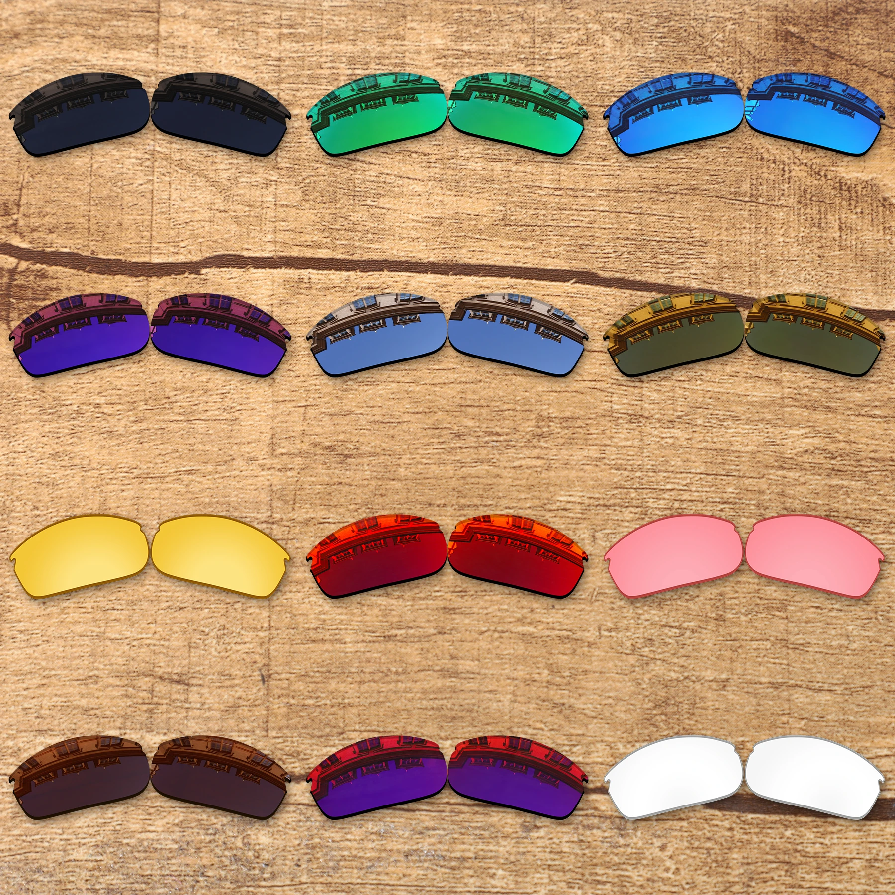 Vonxyz 20+ Color Choices Polarized Replacement Lenses for-Oakley Commit SQ OO9086 - 62mm Frame