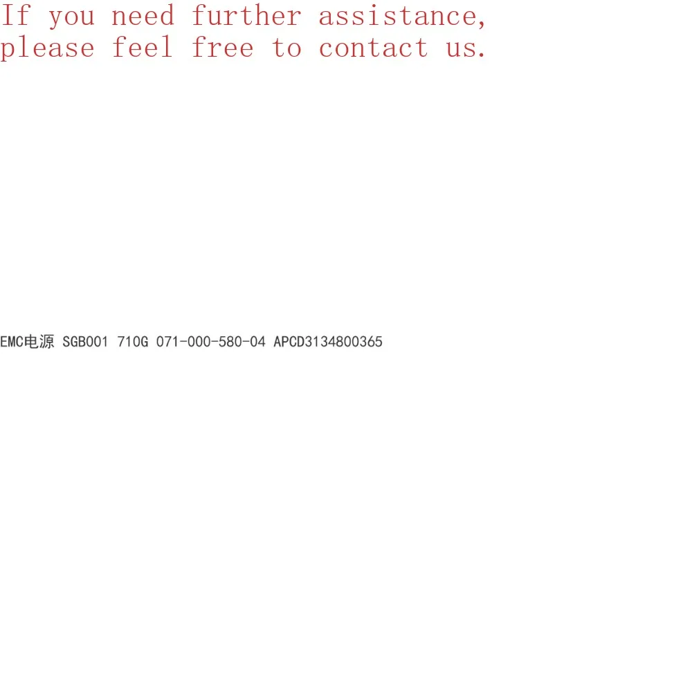 SGB001 電源 710G 071-000-580-04 APCD3134800365 用