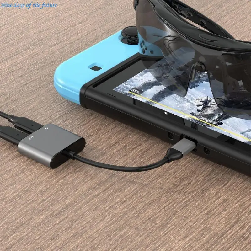 Full of durability USB C Converter 4K Video Support 100W Power Delivery For Gaming Consoles E65A