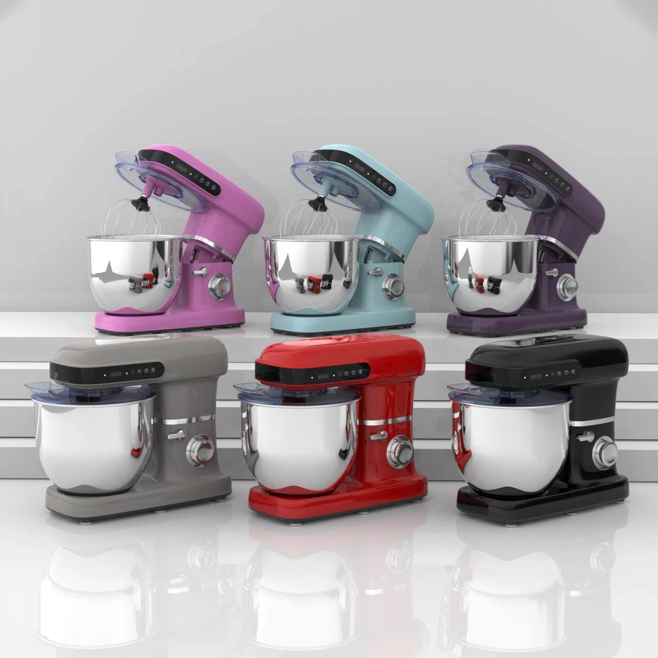 Cheftronic Small Kitchen Electrical Appliances 10L 2200W High Power Stand Mixer Electricity Cake Mixer Kitchen Robot