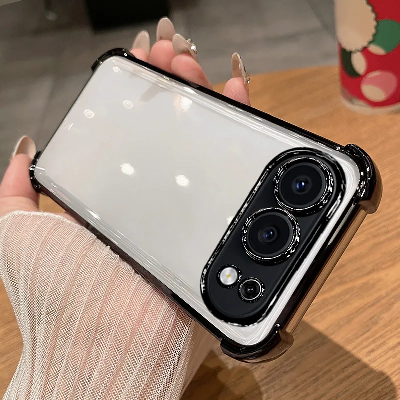 حافظة لهاتف هواوي هونور 500 برو 400 لايت 300 الترا مضادة للسقوط كونر وسادة هوائية عازلة غطاء حماية