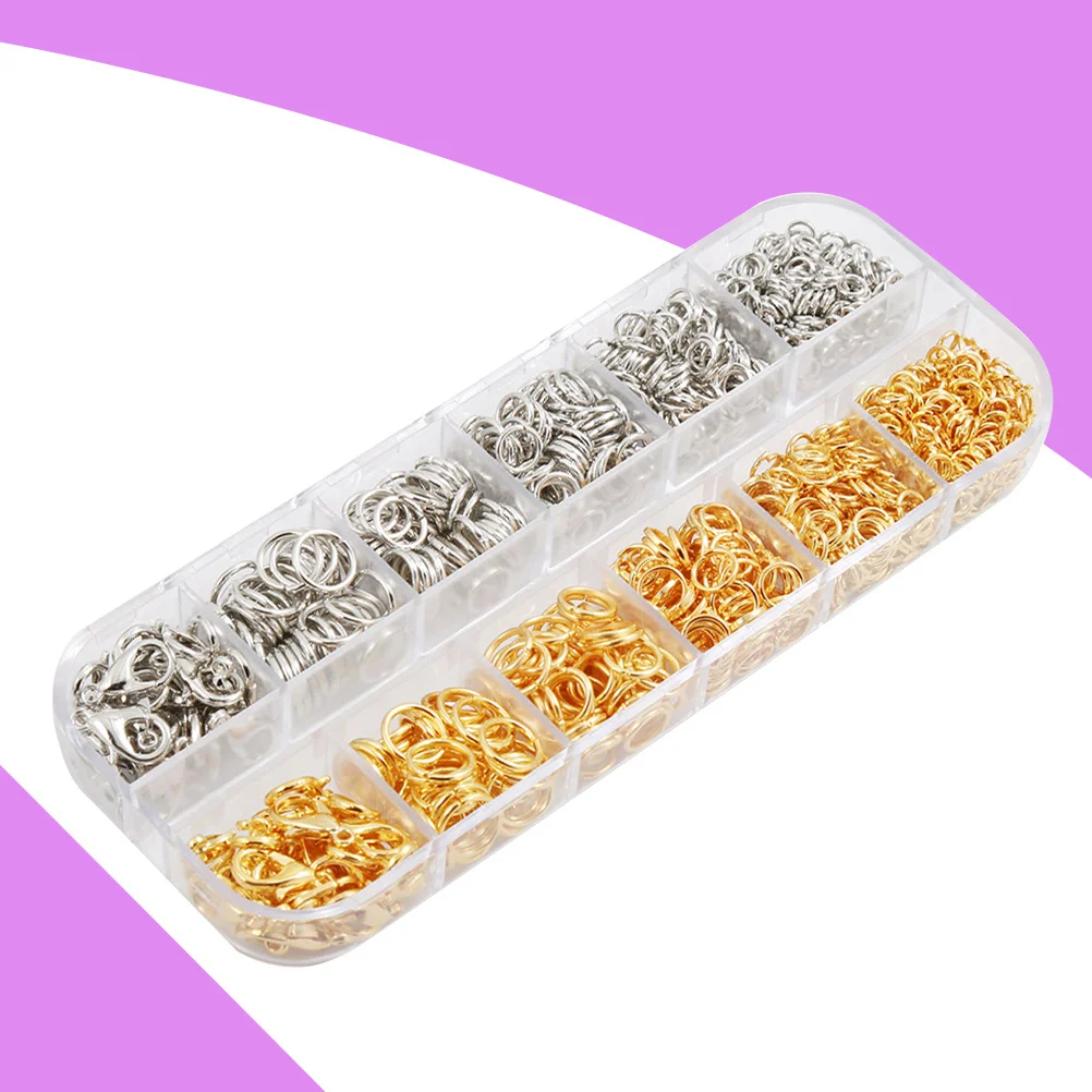 فتح الانتقال خواتم النتائج مجوهرات مجموعة المشابك جراد البحر الذهبي الأبيض سبائك الحديد الحرفية كيت لصنع المجوهرات الأقراط
