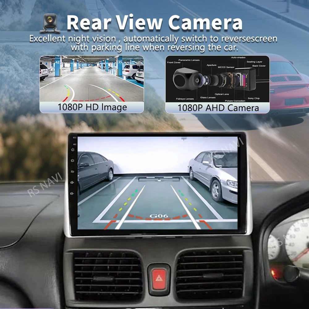 Android 16 For Nissan Sentra 5 B15 1999 - 2006 2K QLED Android Car Radio Multimedia Video Player GPS Stereo CarPlay 4G Head Unit