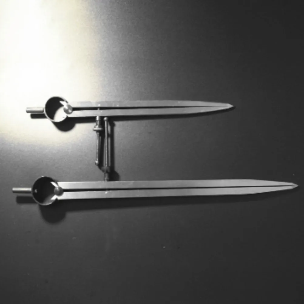 spaced-gauge-carbon-steel-spring-divider-compass-150mm-radius-multi-functional-marking-tool-for-craft-woodworking