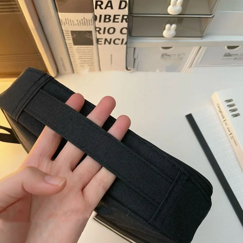 Stifttasche, vertikale Make-up-Tasche, Federmäppchen, geteilte Kosmetiktasche, Make-up-Pinsel-Aufbewahrung, wasserdichte Aufbewahrungstasche für die Hautpflege, Damen