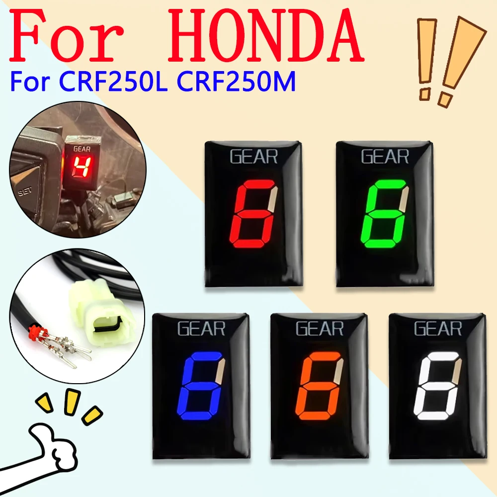 Motorcycle Accessories Gear Indicator Speed Display Meter For Honda CRF250L CRF250M CRF250 Rally CRF 250L CRF 250M CRF 250 L M