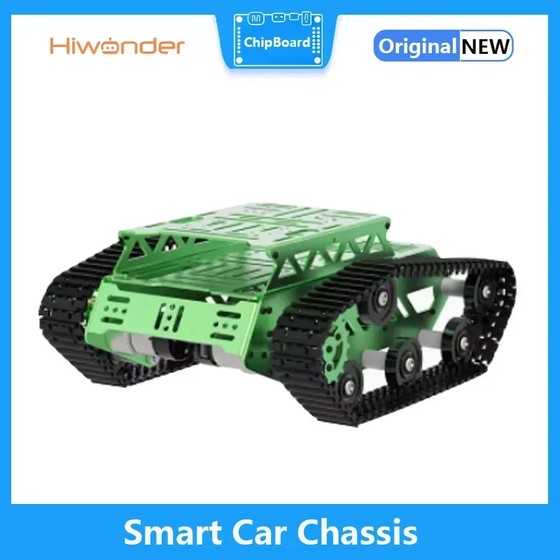 Hiwonder Smart car chassis For All-terrain metal motor With Tape encoder DIY Tank crawler robot