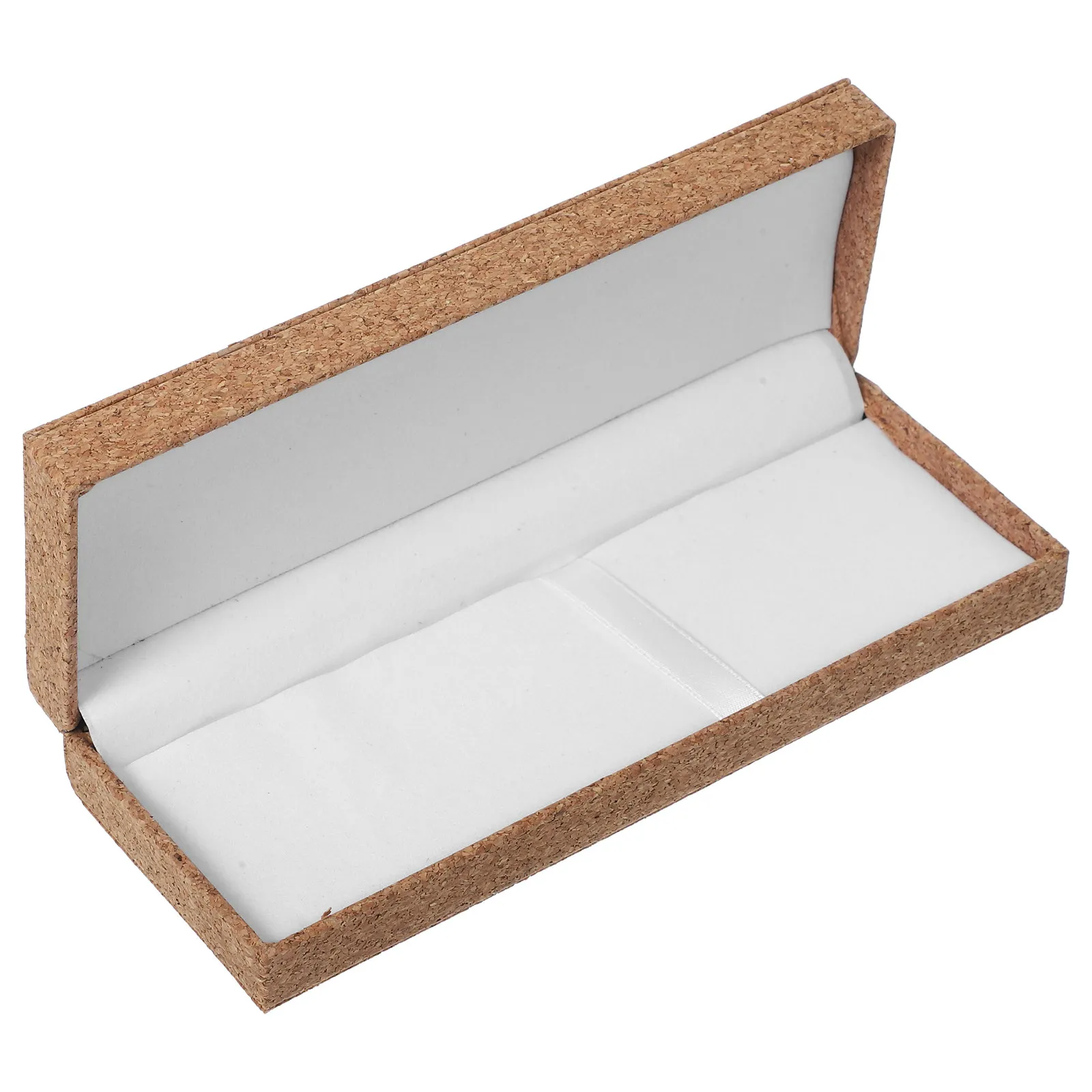 Soft Cork Pen Box Elegant Business Fountain Pen Case Portable Organizer for Ballpoint Writing Tools Office Present Packaging