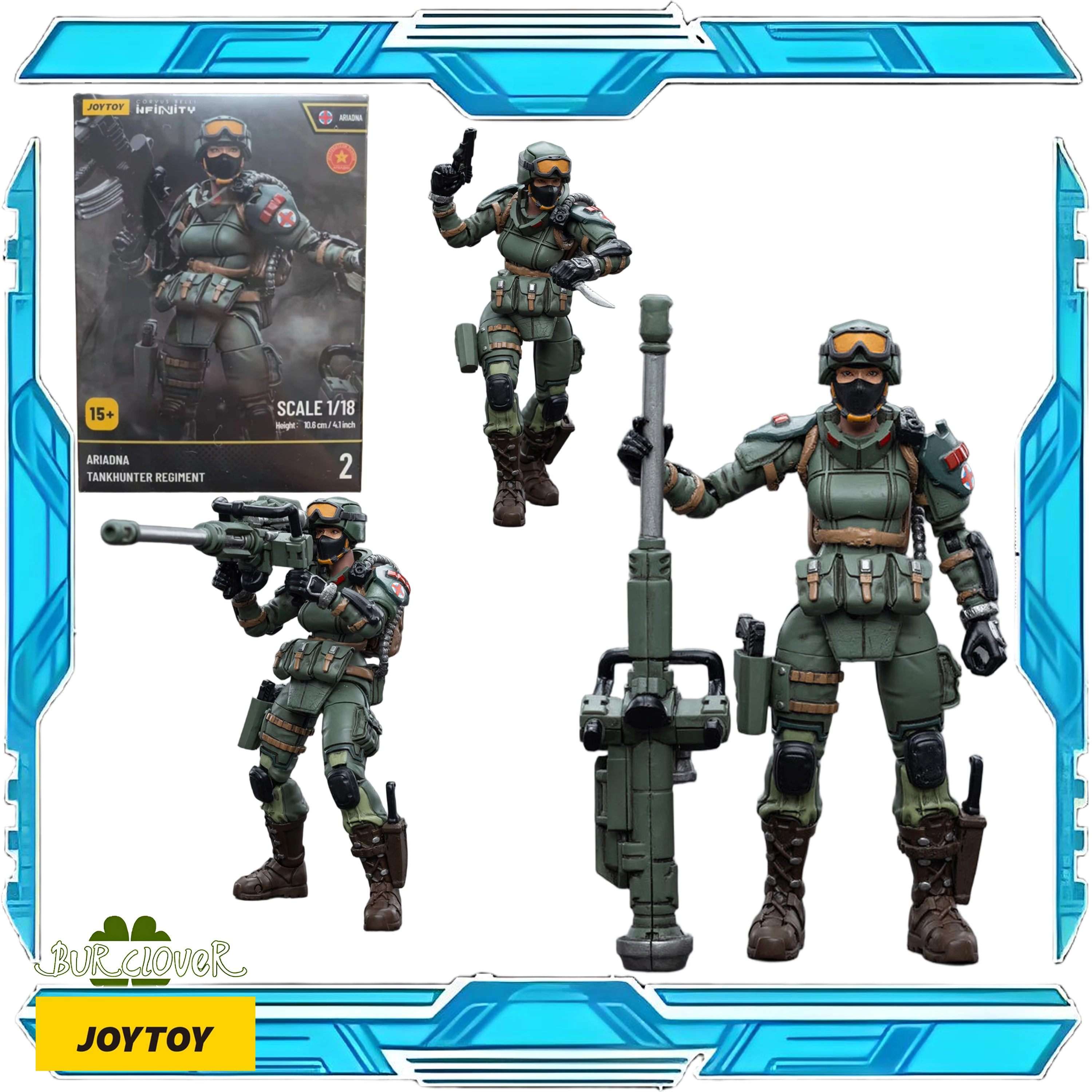 

ORIGINAL 1/18 JOYTO INFINITI THE INFINITI SOLDIER SERIES ARIADNA TANKHUNTER REGIMENT 2