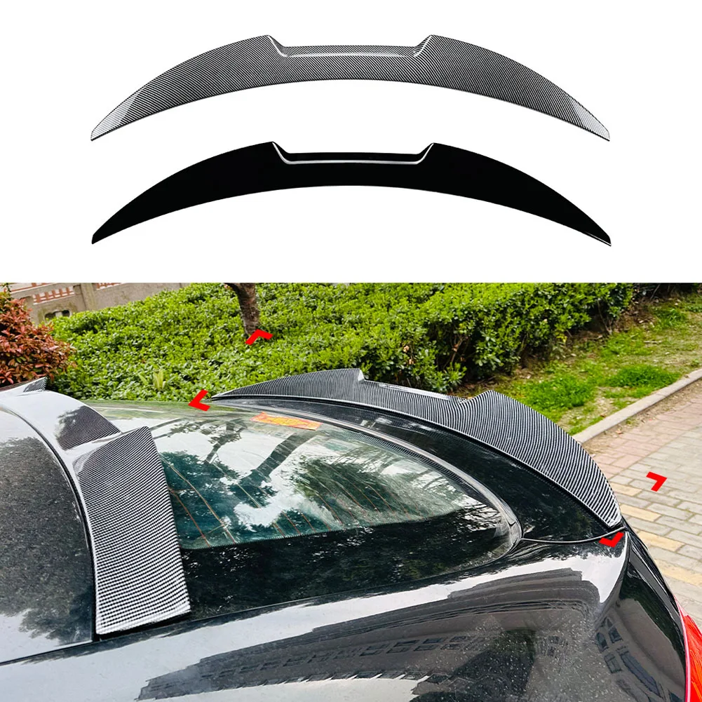 

For BMW X6 E71 2008-2014 Car Rear Wing Trunk Lip Tail Trunk Spoiler Trim Wings