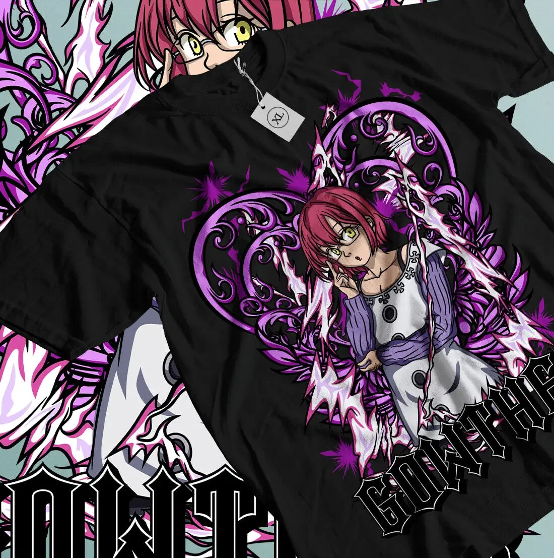 Gowther Seven Deadly Sins T-shirt Seven Deadl Shirt Meliodas Ban Kawaii Shirt