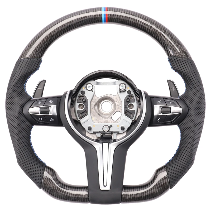 

Премиальный руль из карбона для BMW E38 E46 E90 E93 F30 F20 F36 F48 M135i F87 M2 F80 M3 F82 X3m X4m F85 F86