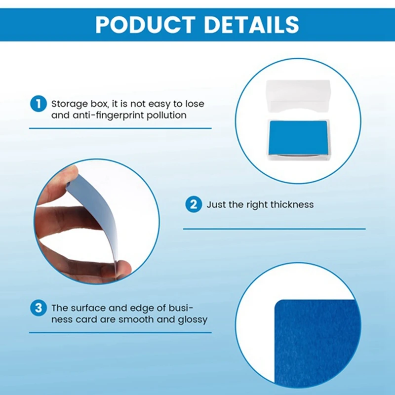 Business Cards, 50 Pc. Engraving Blank Set, 10-Color DIY Cards. Multipurpose Metal Blanks For Home Office Customization