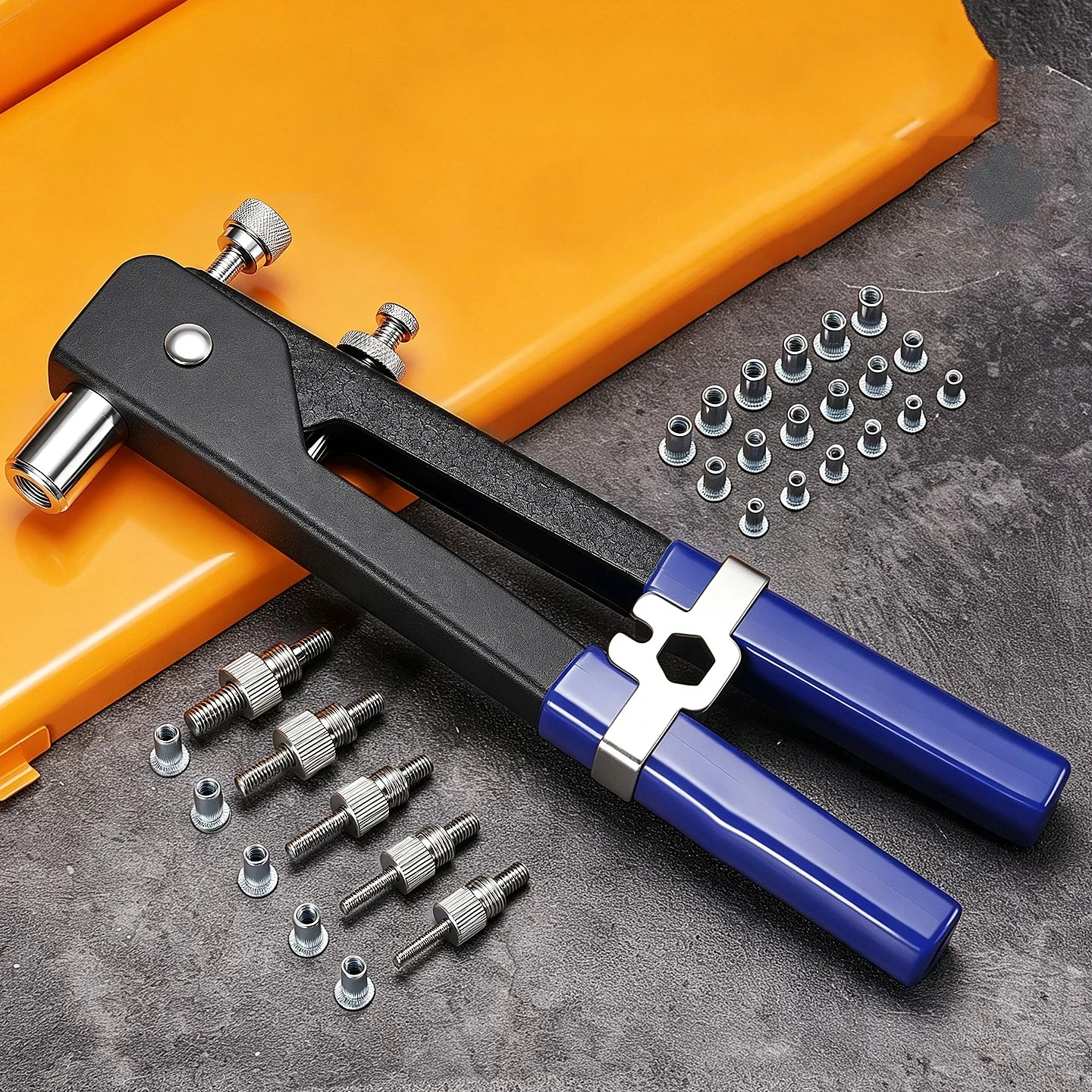Rivet Nuts Gun Mandrel Kit M3/M4/M5/M6/M8 or Nut Rivet Mandrels Repairtool Rivetgun Flatheadscrew Pop Nut Rivet Gun Set