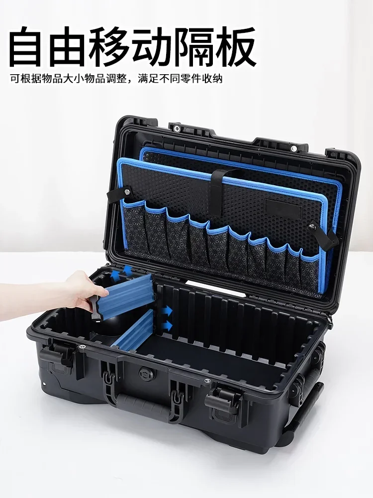 Trolley Toolbox Industrial Furniture Beauty Air Conditioning Maintenance Hardware Storage Box Multifunctional Hand-pulled