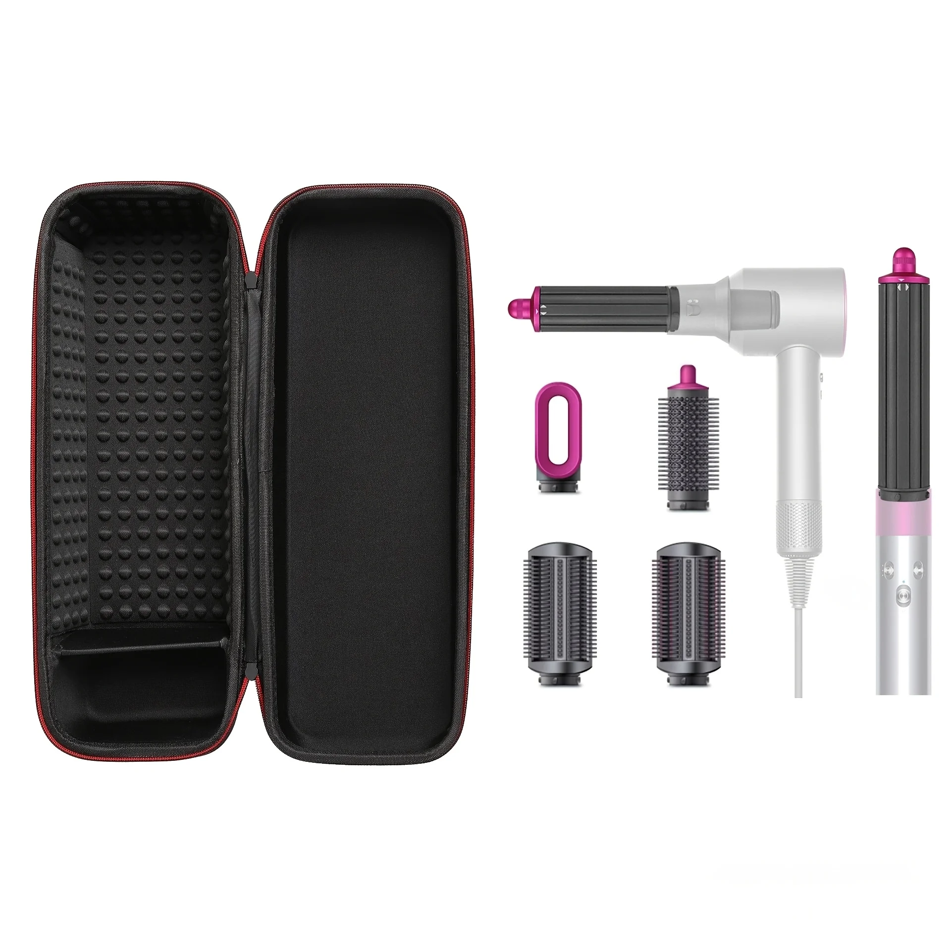 Hard Portable Travel Carrying Case for Dyson Airwrap Styler, Shockproof Handheld Storage Bag for Hair Curler Accessories view 3