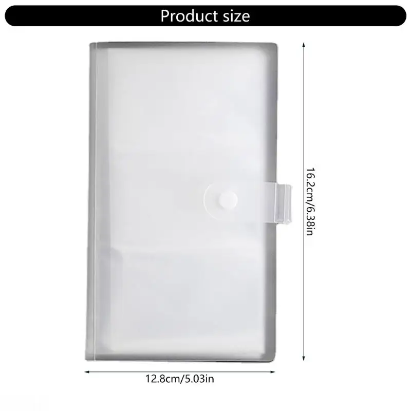 D08B Flexible Insert Pocket Storage Book For Office Home Use Organize Documents Efficiently