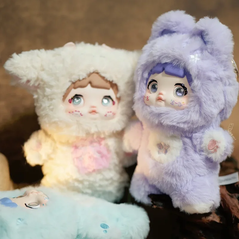 

Nommi Nuomi милая не закрывающаяся плюшевая серия слепая коробка кукла орнамент ручной работы модный игровой женский коллекционный подарок аутентичный