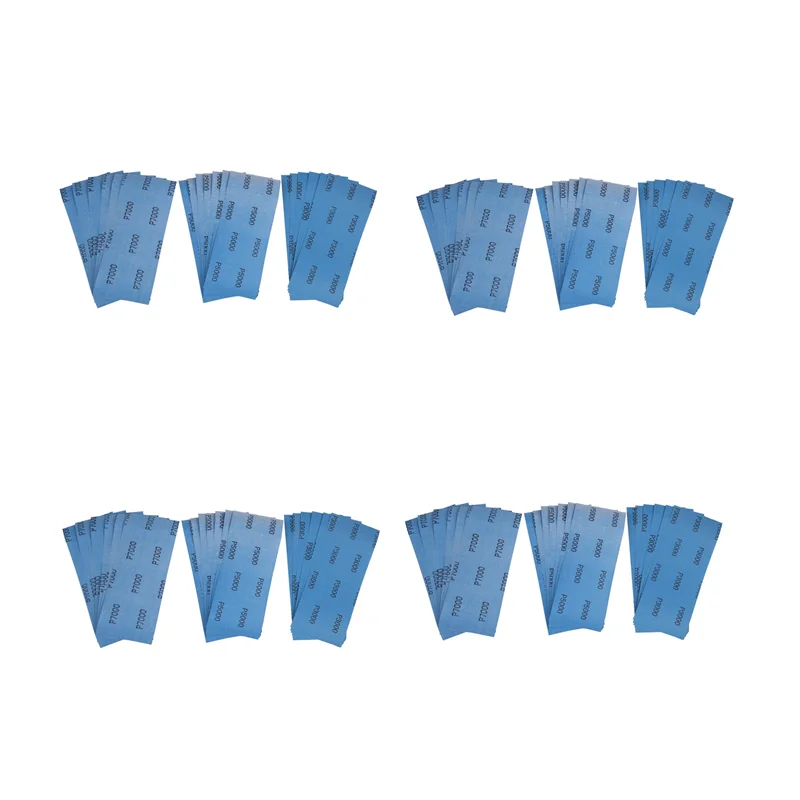 4X Carta vetrata per lucidatura a secco e bagnata 3000 5000 7000 Assortimento di carta vetrata per umido e a secco a grana alta Carta abrasiva per cartongesso-AT64
