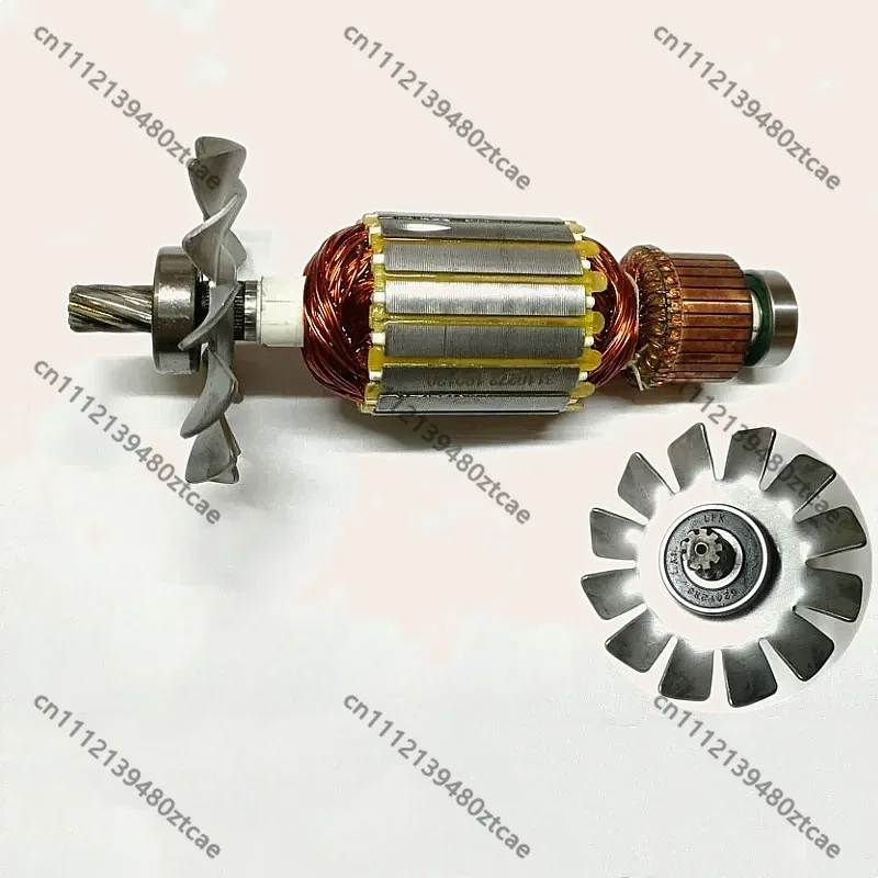 Armature Rotor 220-230V 9 Teeth Replacement for Dewalt DW714 Circular Saw
