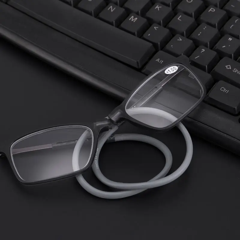 Tragbare magnetische Lesebrille, die um den Hals aufgehängt werden kann, mit verstellbarem Umhängeband für Männer und Frauen – Detail 6