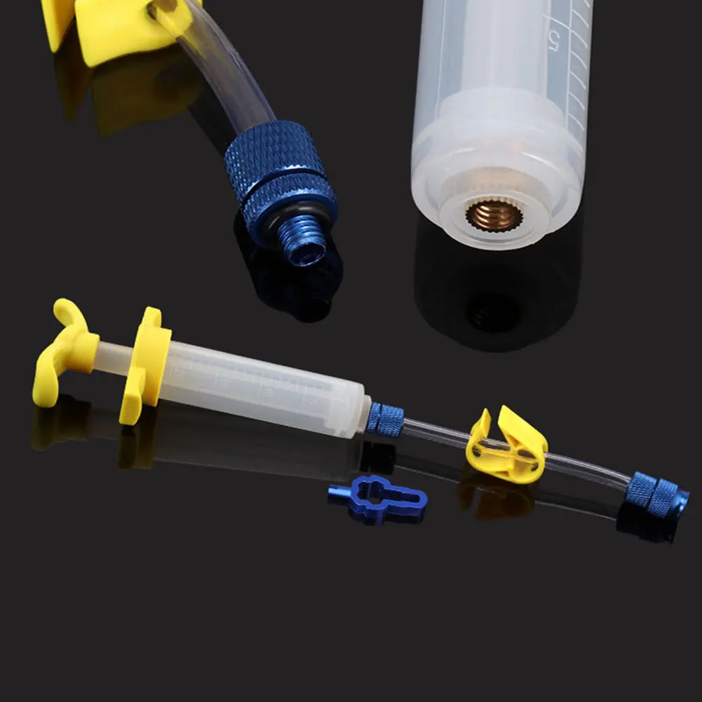 MTB Hydraulic Disc Brake Oil Bleed Kit Universal Cycling Tubeless Sealant Injector Syringe Bicycle Valve Core Removal Tool