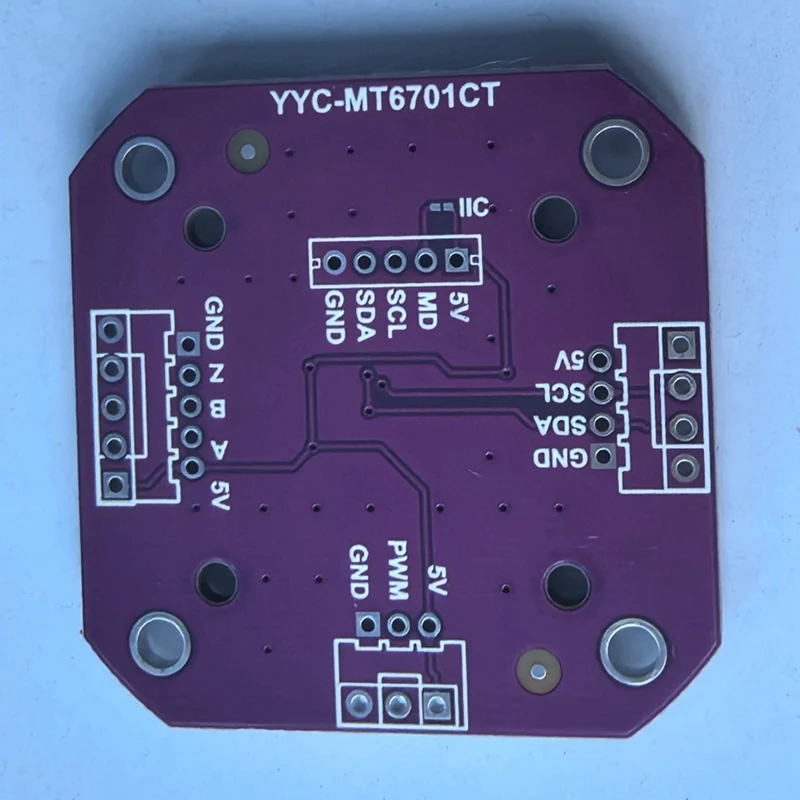 Mt6701 YYC-MT6701CT magnetische Induktion winkel mess sensor modul 14bit hohe Präzision kann as5600 perfekt ersetzen