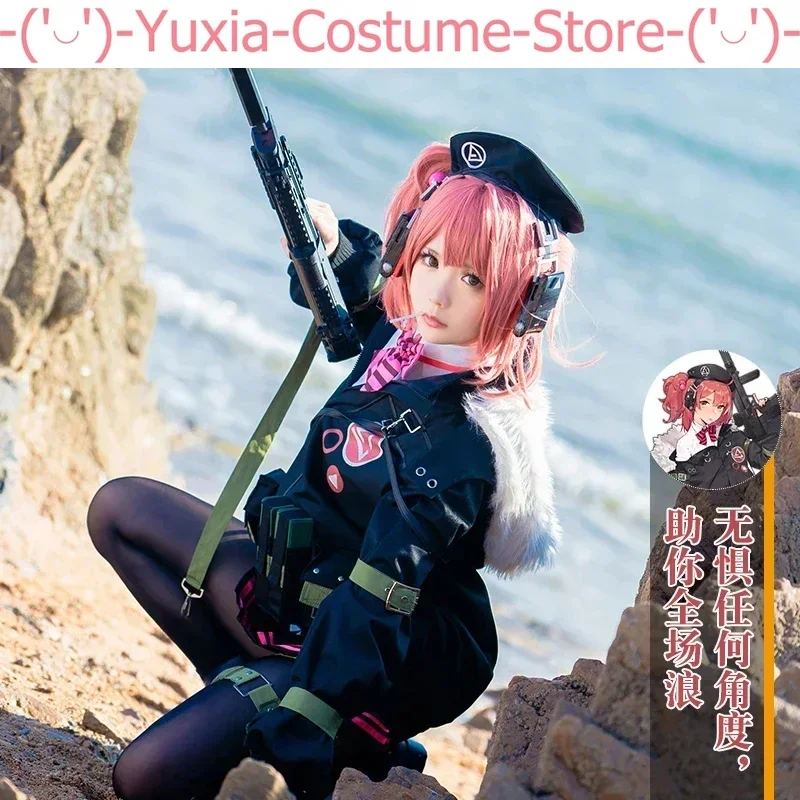 Anime! Hot Game Girls Frontline MP7 Combat Suit Uniform Cosplay Costume Halloween Party Role Play Outfit Women