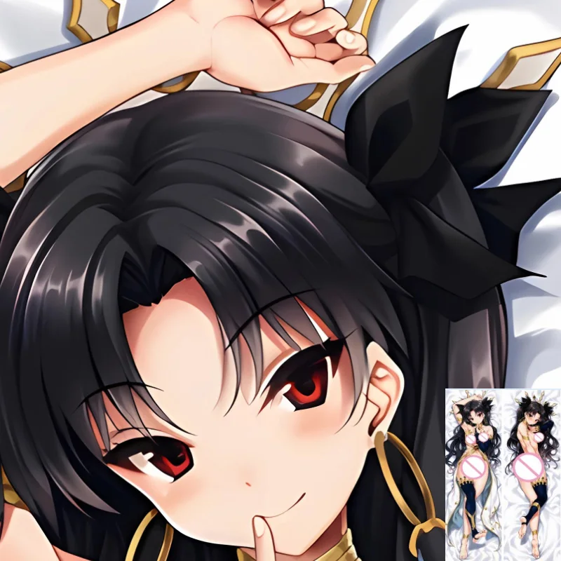 DIY Customized Anime Ishtar Dakimakura Pillow Cover Case Hugging Body Decorative Pillowcase Home Bedding Dropshipping