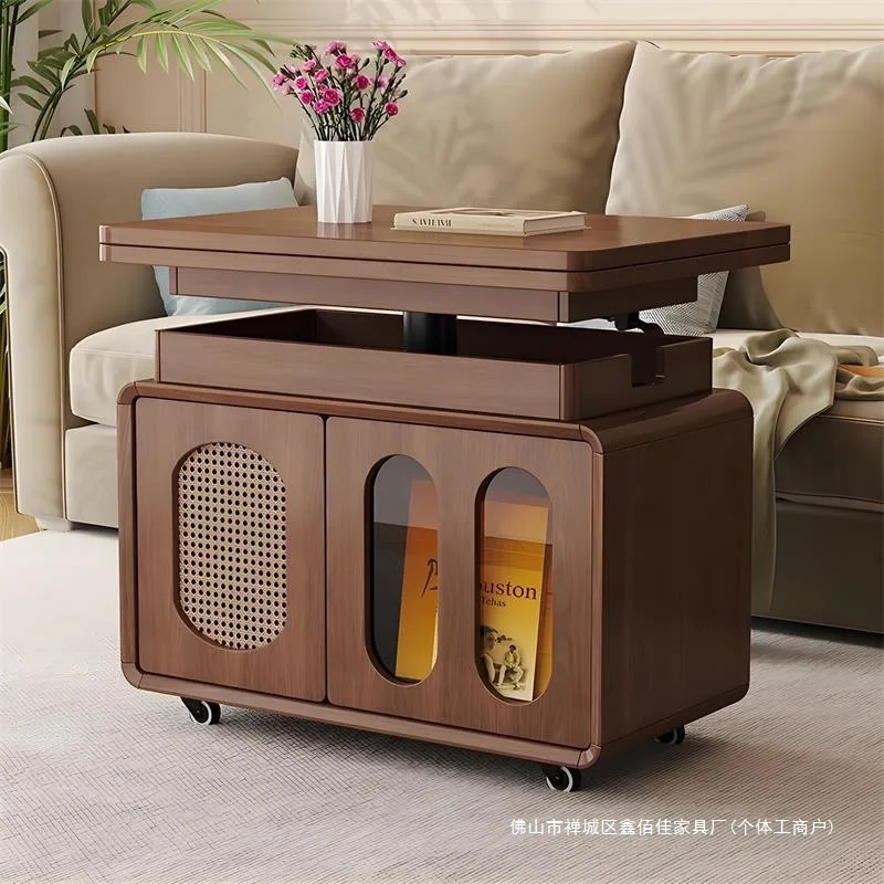 

ZWooden Salon Coffee Tables Indoors Creative Floor Minimalist Coffee Tables Restaurant Villa Home Furniture Salontafel Ls40cjZ