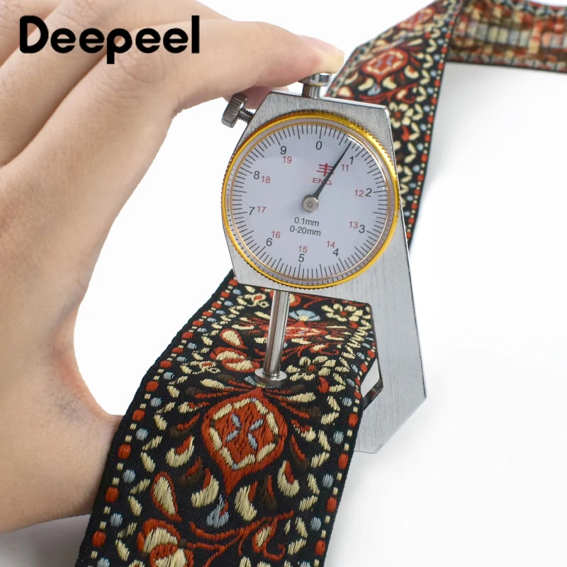 5/10Yards 5cm Ethnic Jacquard Webbing Bag Strap Decorative Braid Ribbon Band Garment Bias Binding Belt Sling Sewing Accessories 5