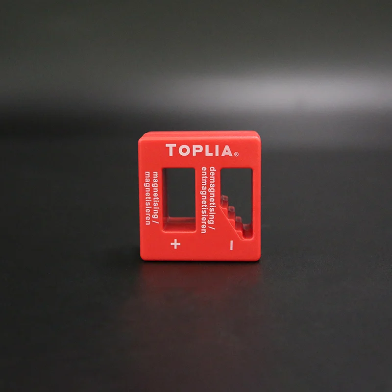TOPLIA X0701004 Magnetizer & Demagnetizer, High Impact Resistant Plastic Shell Cadmium Free Magnetizing and DemagnetizerTool