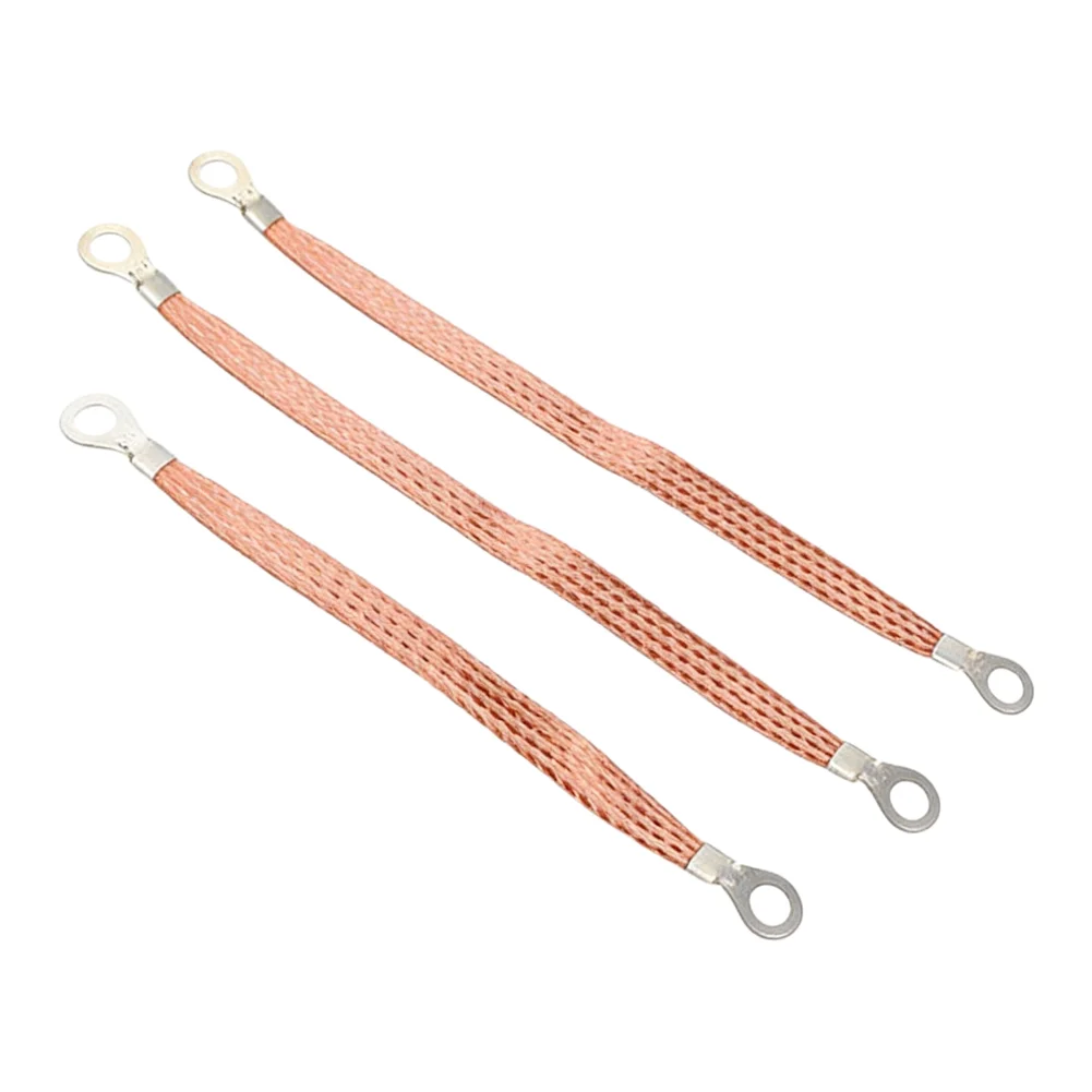 Automobiles 805mm Cable Engine Ground Strap Body Reliable Vehicles 62A Car Conductivity Copper Efficient Flexibility