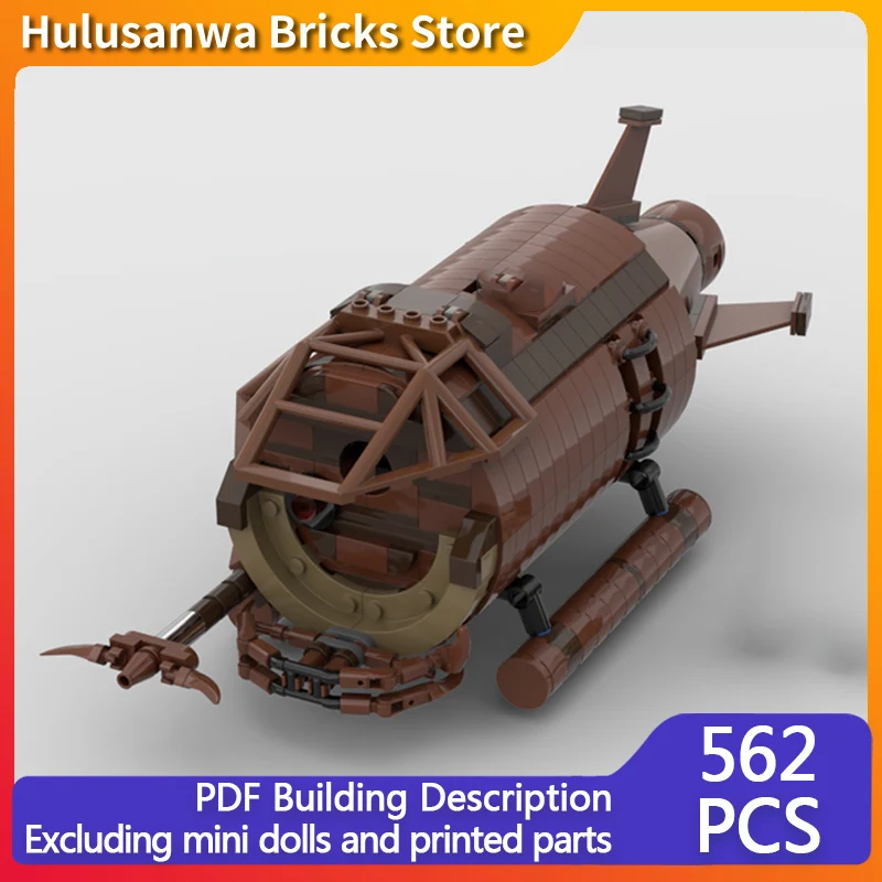 

Популярный конструктор MOC: модель подводной лодки SM-13, модульная технология, подарки, праздничный набор для сборки, детские игрушки