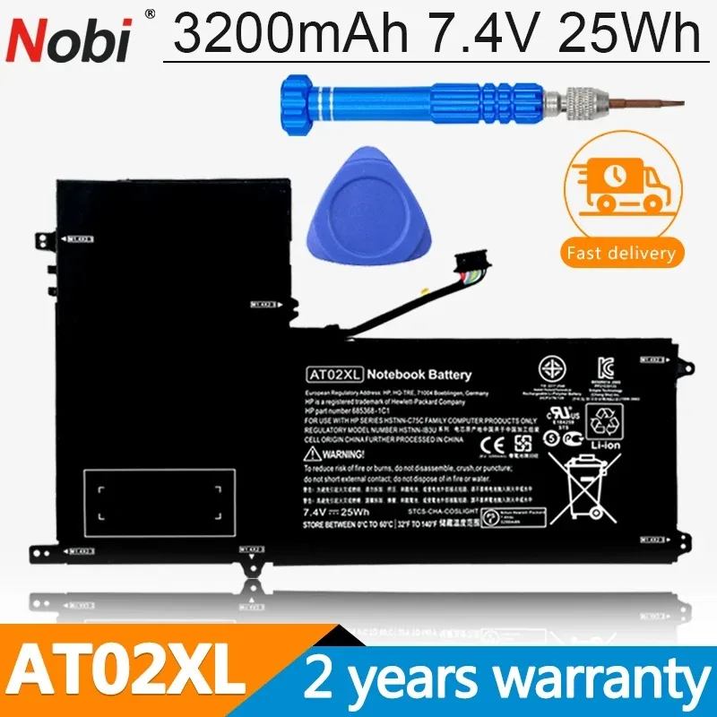 

NOBI New AT02XL Tablet battery for HP ElitePad 900 G1 HSTNN-C75C HSTNN-IB3U HSTNN-DB3U 685368-1C1 685987-001 AT02025XL