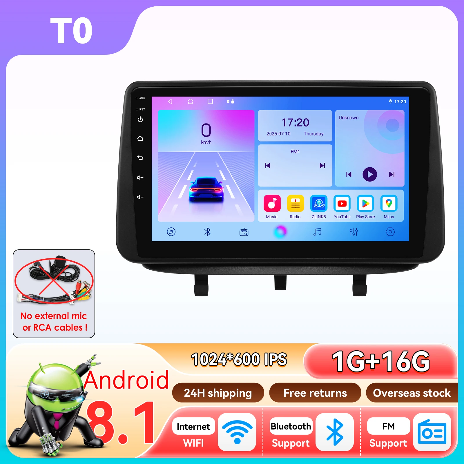 Android Auto Radio voor Opel Meriva B 2009 -2014 Draadloze CarPlay GPS Intelligente Stereo Multimedia 2Din Autoradio 360 camera Wifi