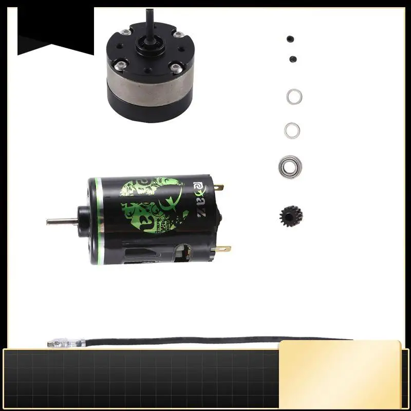 

N33R-RCXAZ 540 Матовый двигатель и планетарный редуктор соотношения 1: 4,2 для 1/10 RC гусеничного автомобиля TRAXXAS TRX4 Axial SCX10 Parts 2