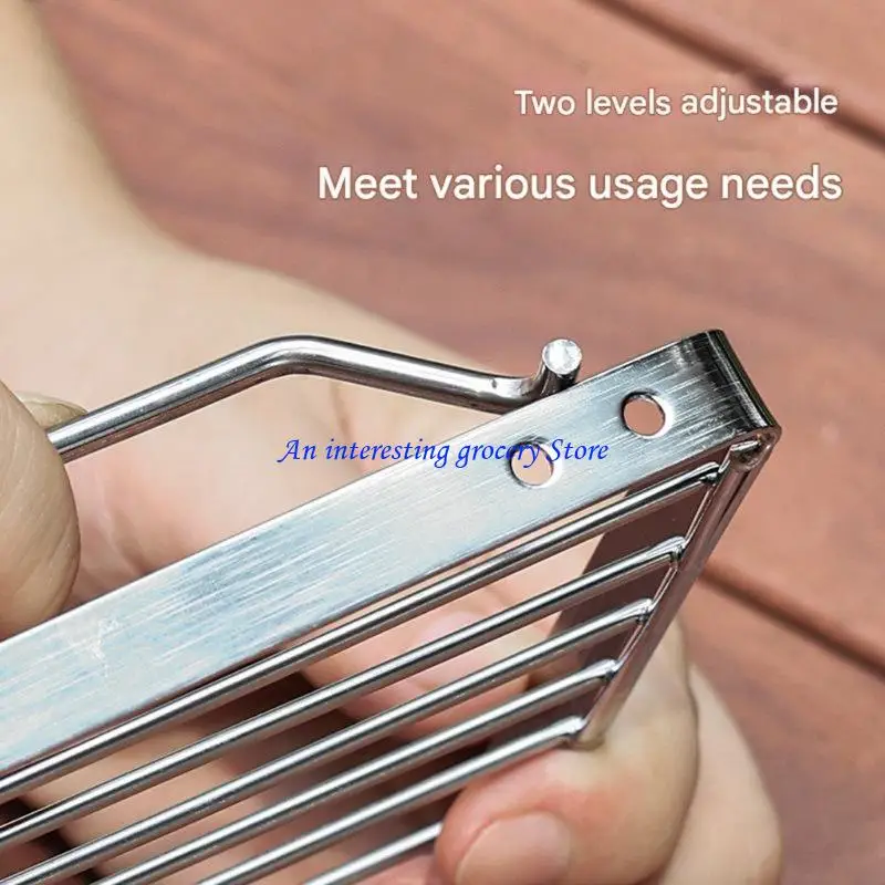 

Кронштейн для кемпинговых грилей из нержавеющей стали 652D, устойчивый к коррозии, подходит для использования на открытом