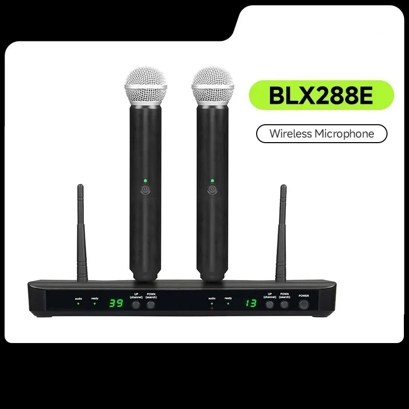 BLX288E Wireless Duo System with Two Beta 58As for Legendary Audio Performance Handheld Transmitter with BETA58A Capsule