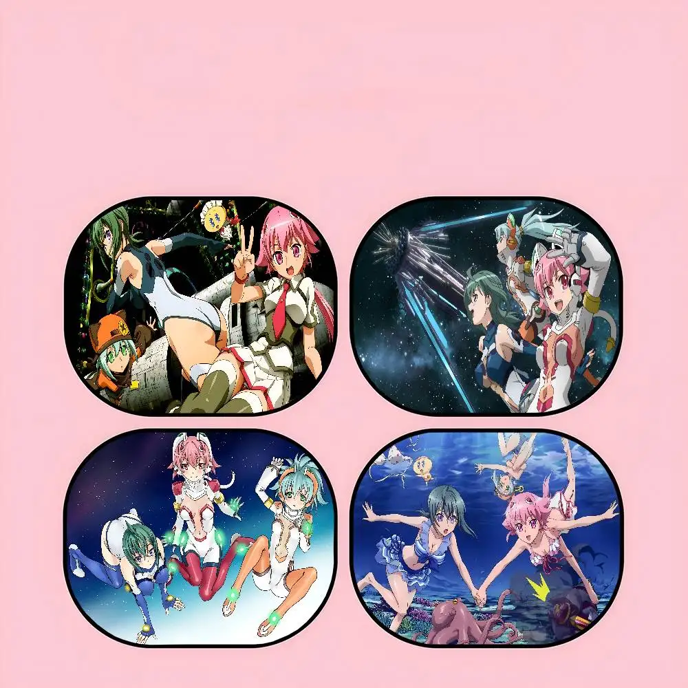 

Anime T-Time Traveling Girl Car Sunshade Summer Window Shading Film Sunshade Sunscreen Side Window Sunshade Curtain Sunscreen