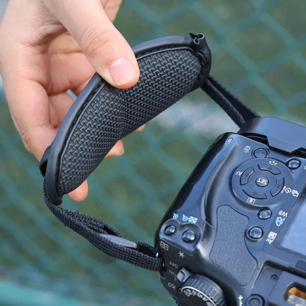 1/2PCS SLR Camera Wrist Strap Anti-fall LeatherHand Grip for Canon Nikon Sony Pentax Digital Cameras Straps Hanging Cord Clip