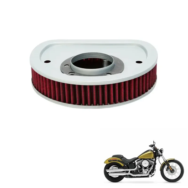 Air Cleaner Intake Filter For Harley Softail Fat Boy FLSTF 2001-2015 Touring Steet Glide Dyna Motorcycle Parts Motor Accessory