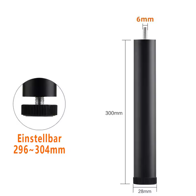 M8~M10 1PCS Adjustable Furniture Leg Aluminum Alloy Table Legs For TV Cabinet,Wardrobe,Raised Refrigerator Washing Machine Feet - Image 20