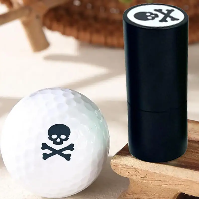 Sello de pelota de Golf de Metal, marcador de pelota de Golf impermeable, estampador de tinta fotosensible de secado rápido, marcador de pelota de Golf, accesorios de Golf